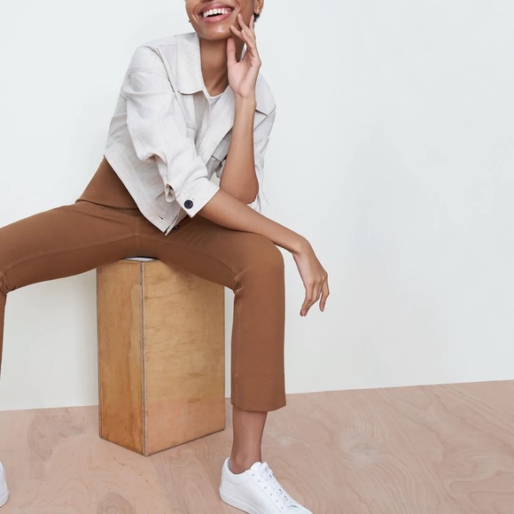 MM LaFleur Hockley Jean Pants 0P Ochre - Picture 3 of 6